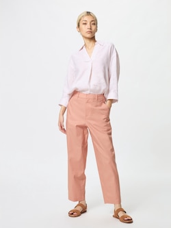Linen Cotton Tapered Pants