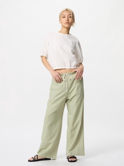 Linen Blend Easy Pants