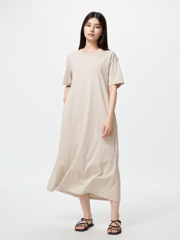 AIRism Cotton T Dress Short Sleeve