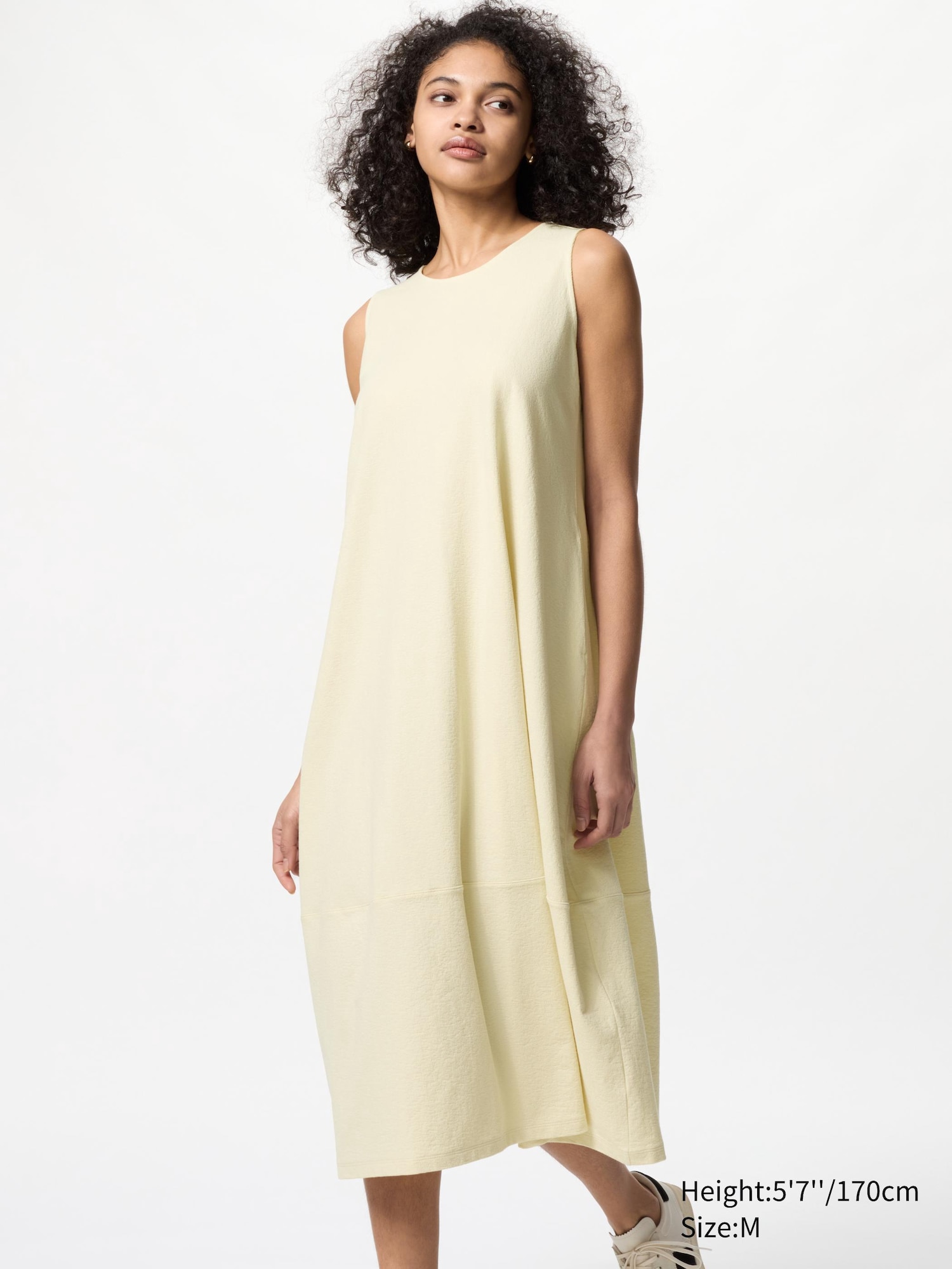 WOMEN'S JERSEY BALLOON DRESS SLEEVELESS | UNIQLO IN WOMEN'S JERSEY BALLOON DRESS SLEEVELESS | UNIQLO IN