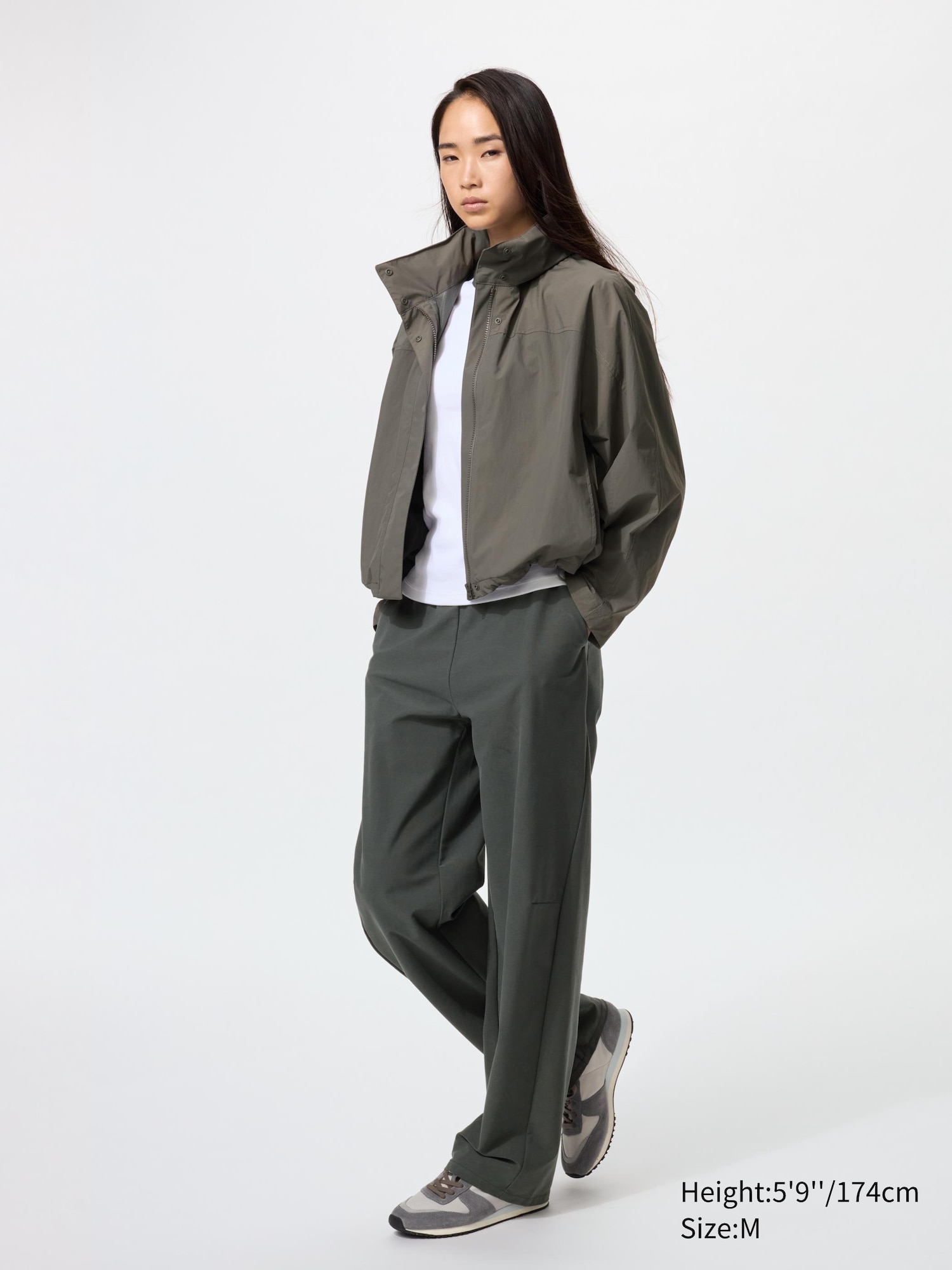WOMEN'S WINDPROOF STAND BLOUSON | UNIQLO IN