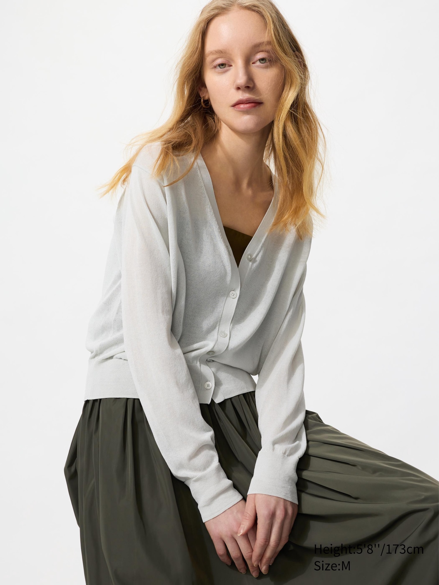 Light V Neck Cardigan