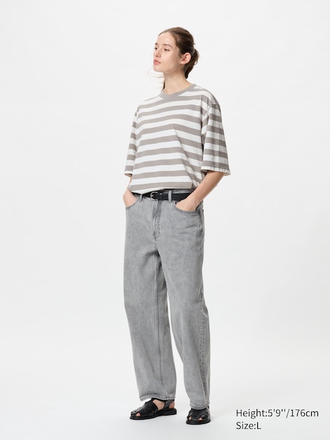 Oversized Bicolor Striped T-Shirt