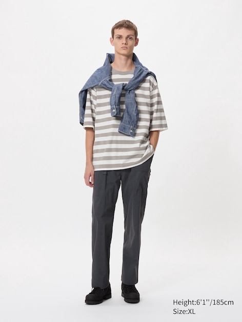 Oversized Bicolor Striped T-Shirt