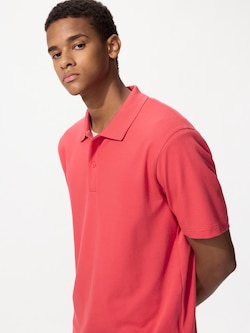 AIRism Cotton Pique Polo Shirt