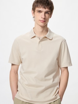 AIRism Cotton Pique Polo Shirt