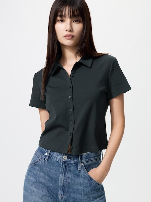 WOMEN'S MINI POLO SHIRT UNIQLO IN