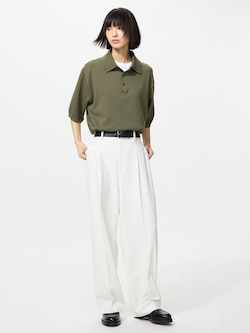 Washable Knitted Polo Shirt