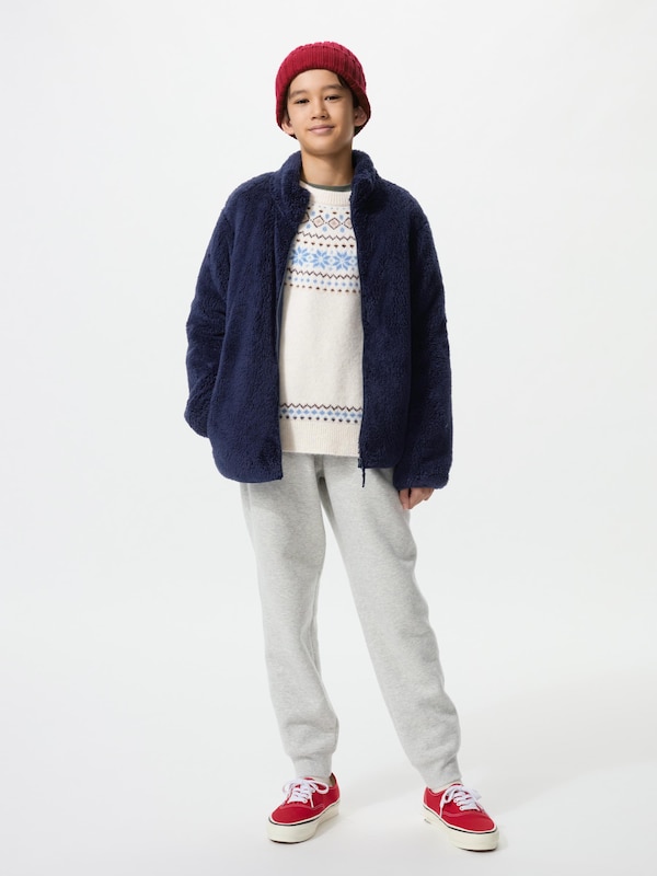 Pile Lined Sweat Pants