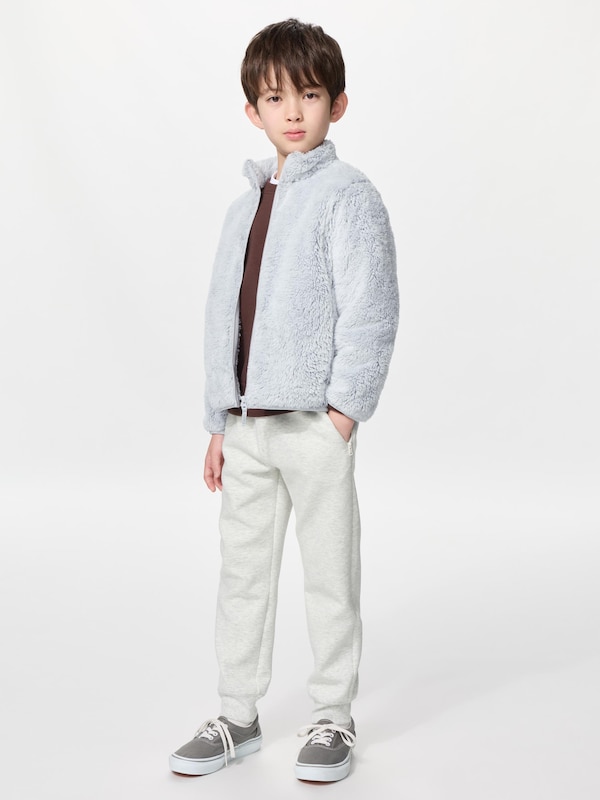 Fluffy Yarn Fleece Full-Zip Jacket