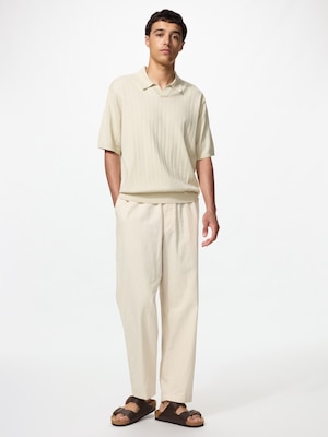 Linen Blend Easy Pants