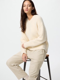 Cotton Relaxed Ankle Pants