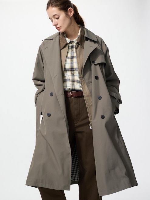 WOMEN'S TRENCH COAT UNIQLO IN