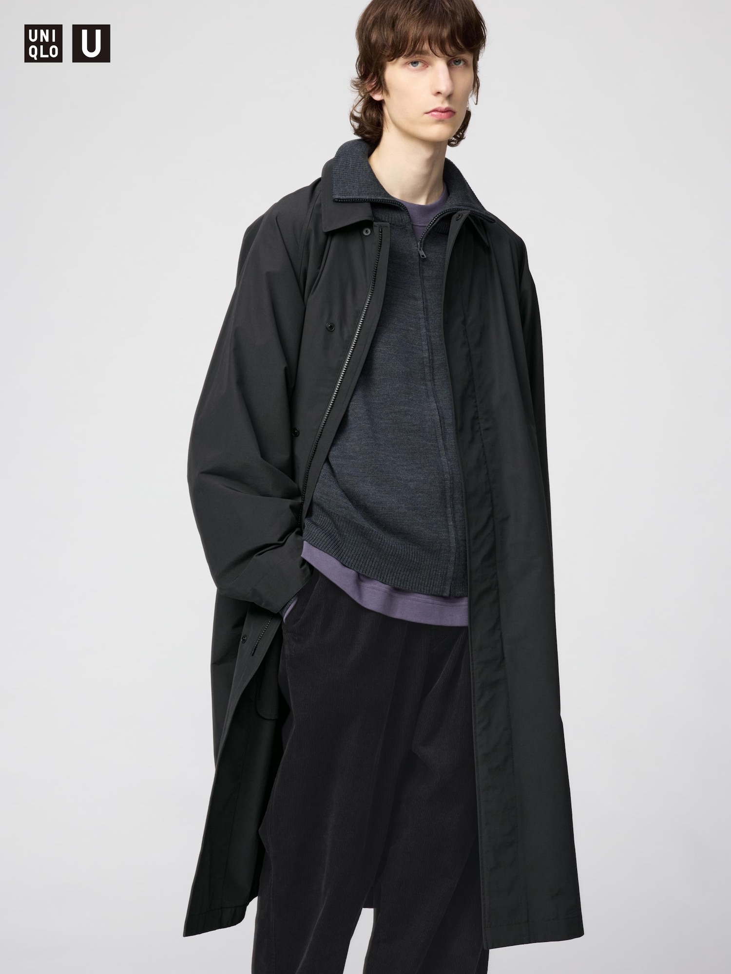 Men's Oversized Single Breasted Coat | UNIQLO IN