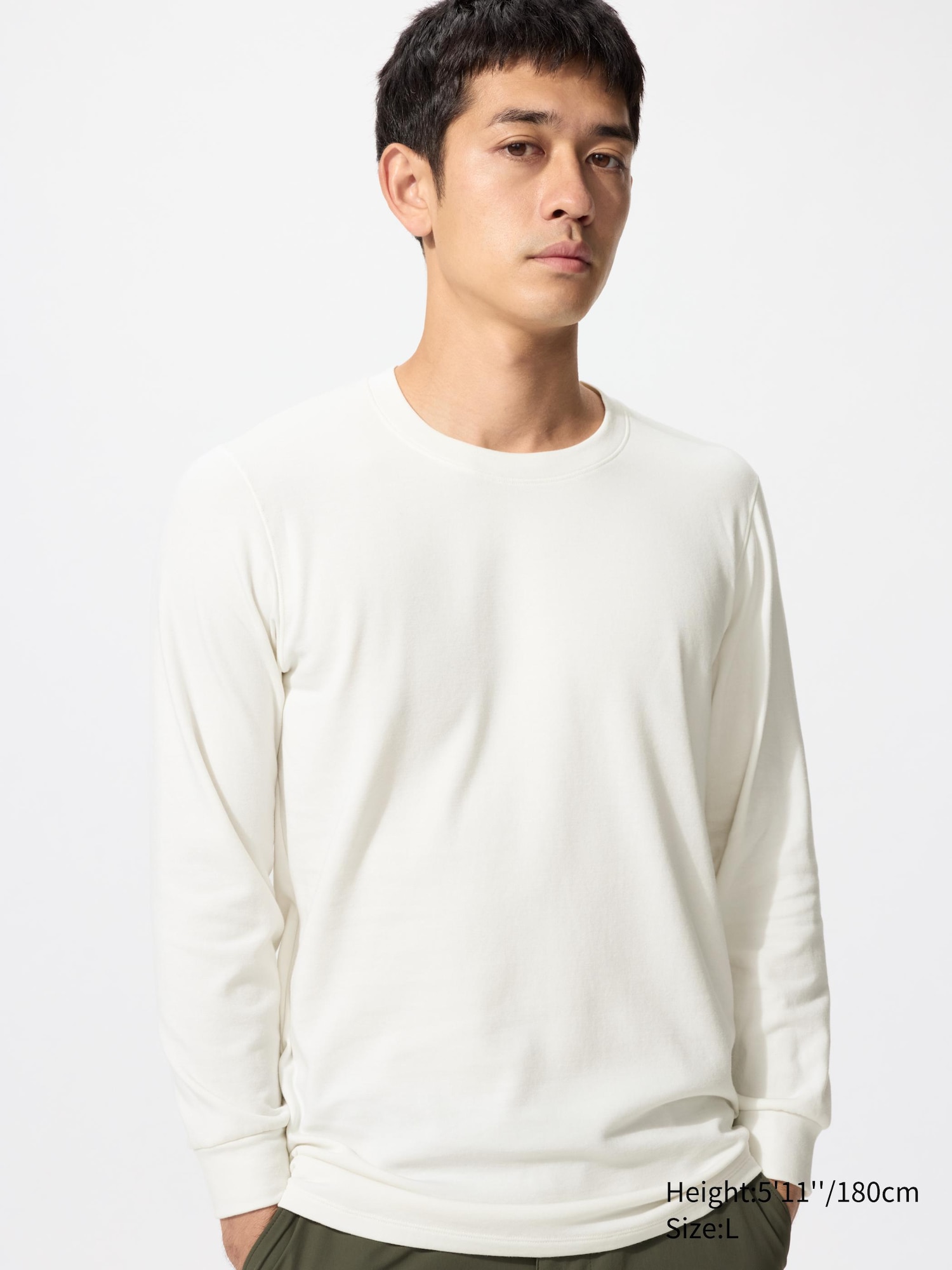 TAION EXTRA CREW NECK INNER White XL