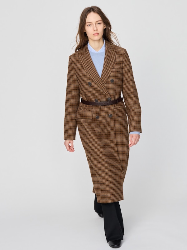 Double Breasted Long Coat