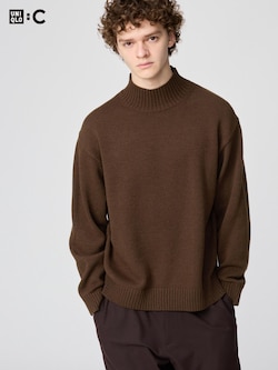 Low Gauge High Neck Sweater