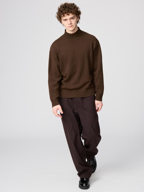 LOW GAUGE HIGH NECK SWEATER UNIQLO IN