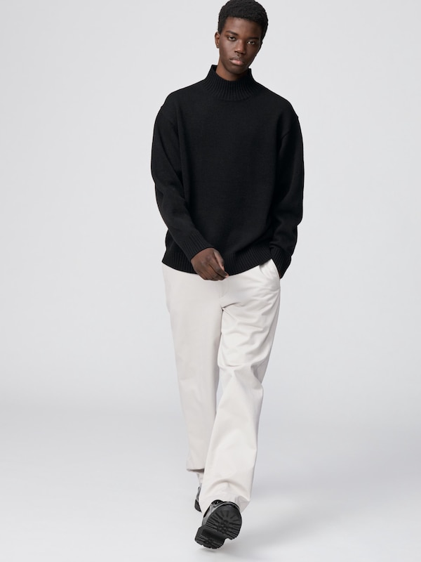 Low Gauge High Neck Sweater