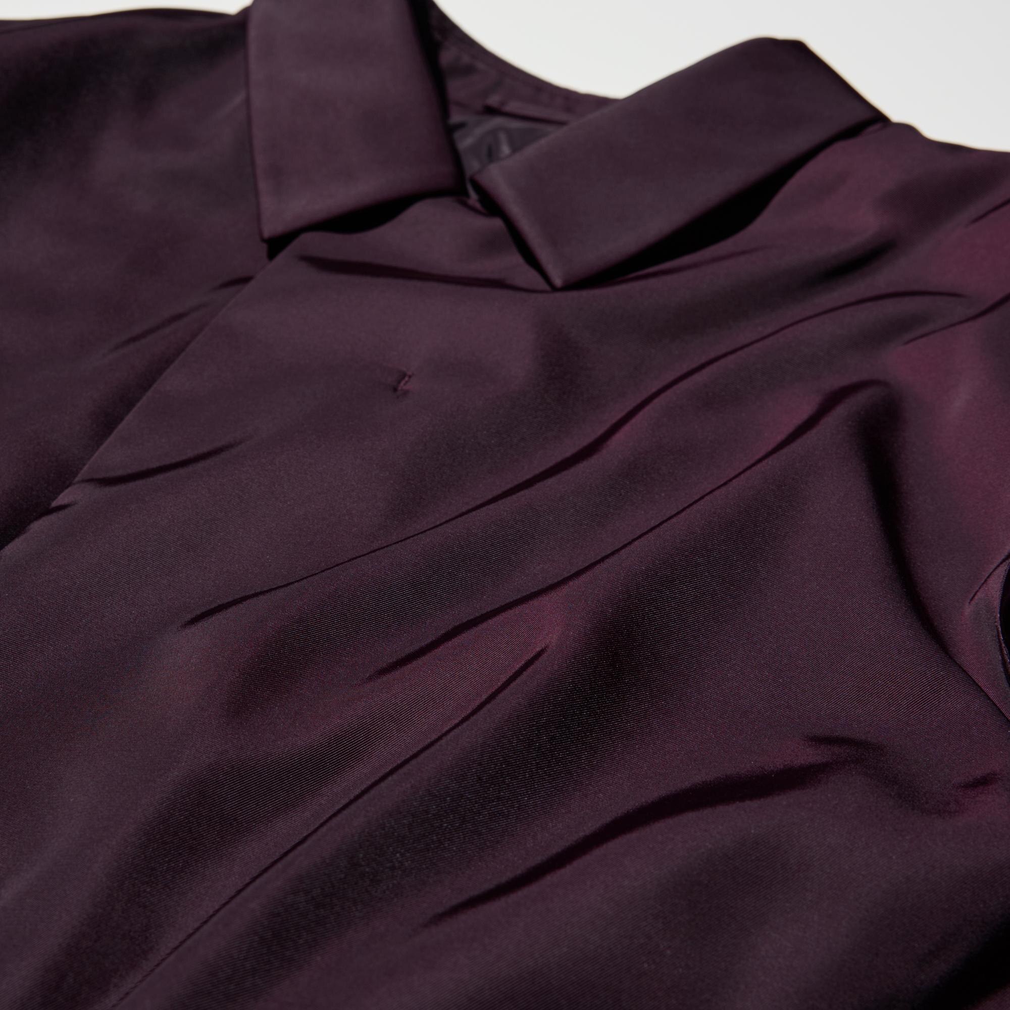 UNIQLO:C パフテックハーフコート　M WINE Men's Pufftech Half Coat | UNIQLO IN