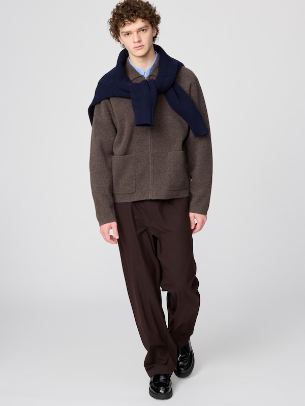 Easy Wide Tapered Pants