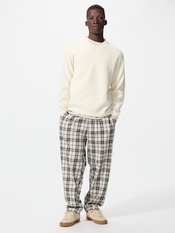 Flannel Easy Ankle Pants