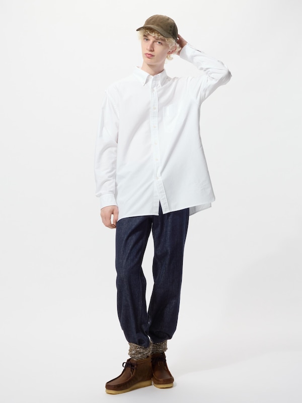 Oxford Oversized Shirt Long Sleeve