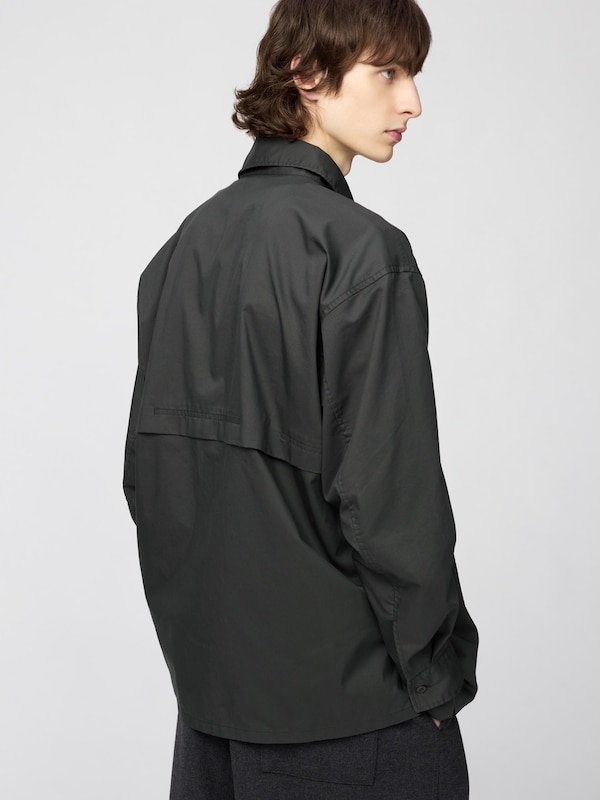 Utility Oversized Shirt Long Sleeve