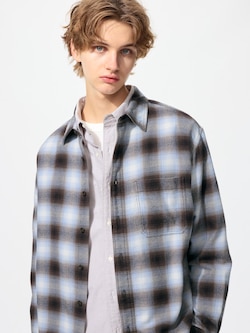 Flannel Check Shirt Long Sleeve