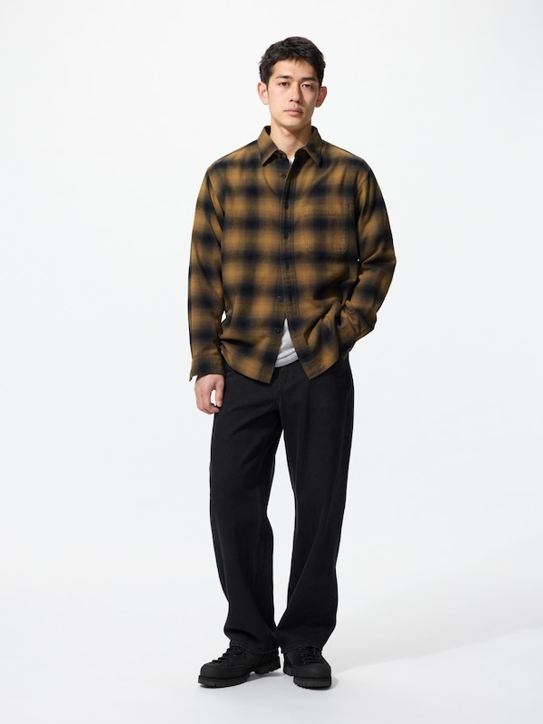 Flannel Check Shirt Long Sleeve