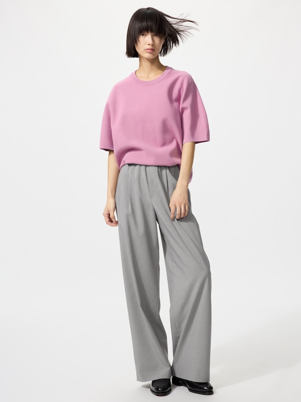 Washable Milano Ribbed Knitted T-Shirt