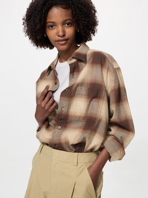 Flannel Check Shirt Long Sleeve