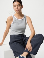 Ribbed Bra Top Ringer