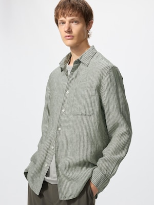 Premium Linen Shirt Long Sleeve