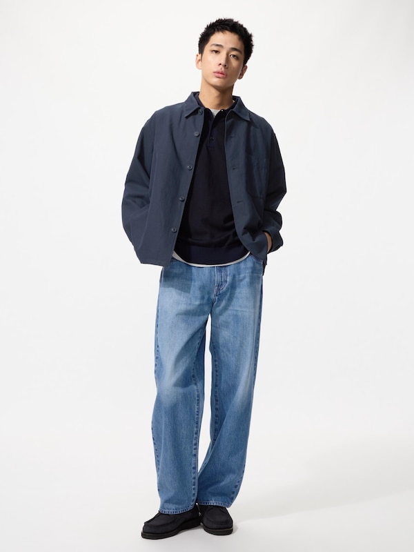 Cotton Linen Shirt Jacket Long Sleeve