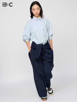 Broadcloth Oversize Shirt Long Sleeve