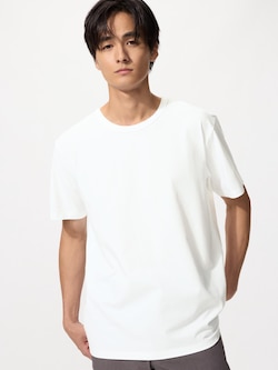 AIRism Cotton Crew Neck T-Shirt