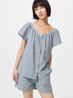 Cotton Pajamas Short Sleeve