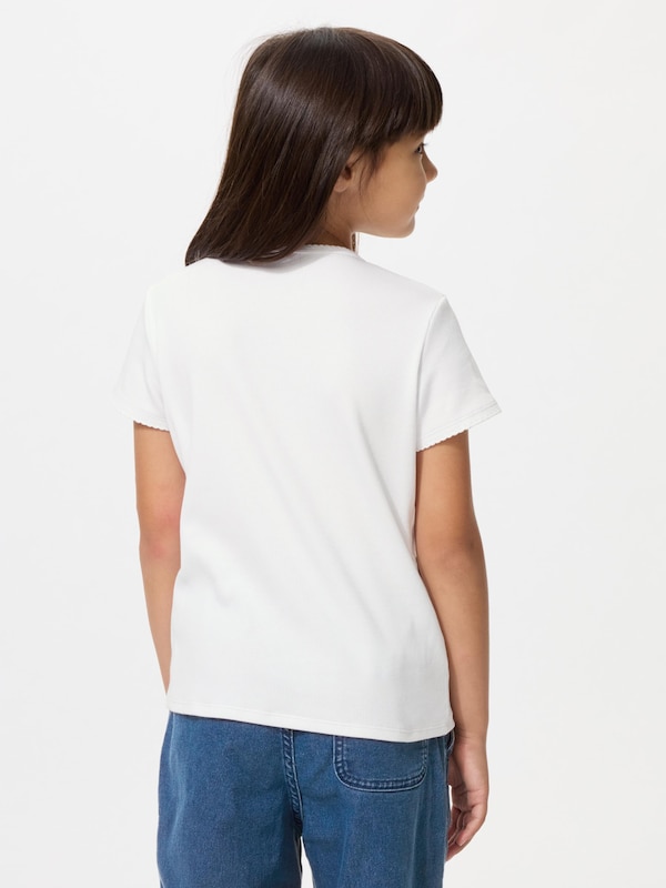 GIRLS Ribbed T-Shirt