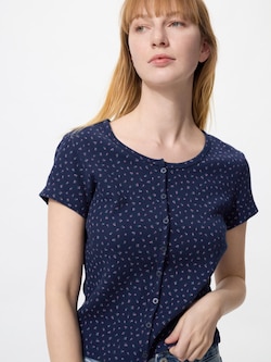 Waffle Full Open Mini T-Shirt