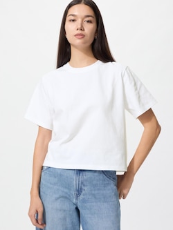 Washed Cotton Boxy T-Shirt