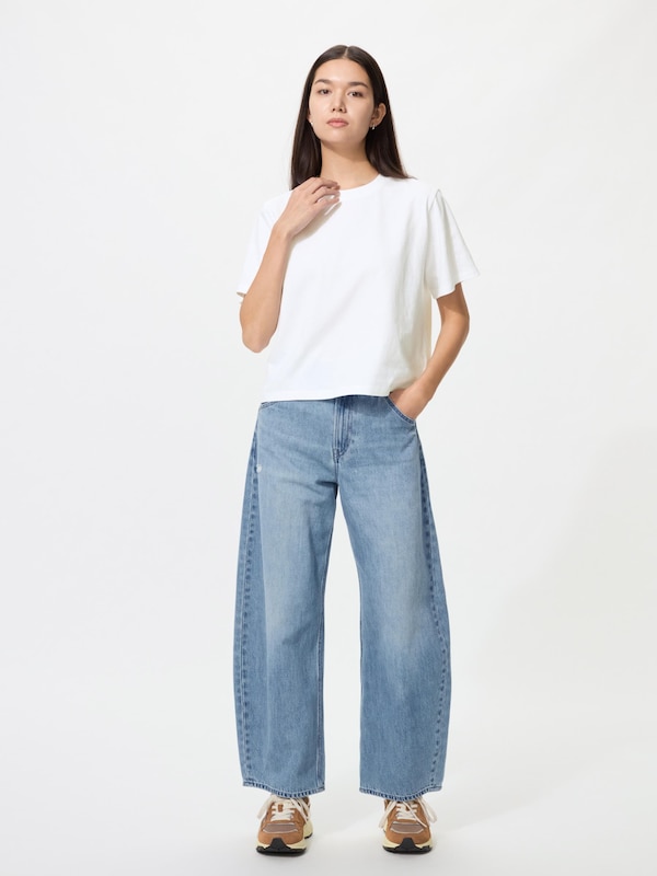 Washed Cotton Boxy T-Shirt