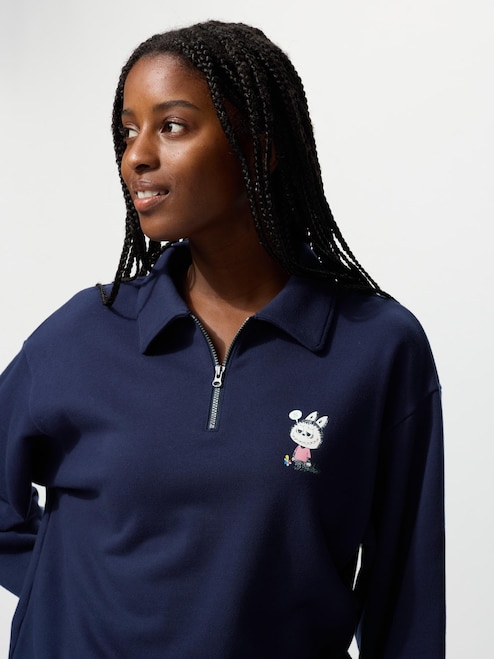 Half Zip Womens Polo Sweatshirt Polo Ralph Lauren Co-ord Half Zip