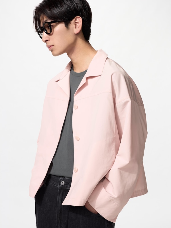 Open Collar Short Jacket