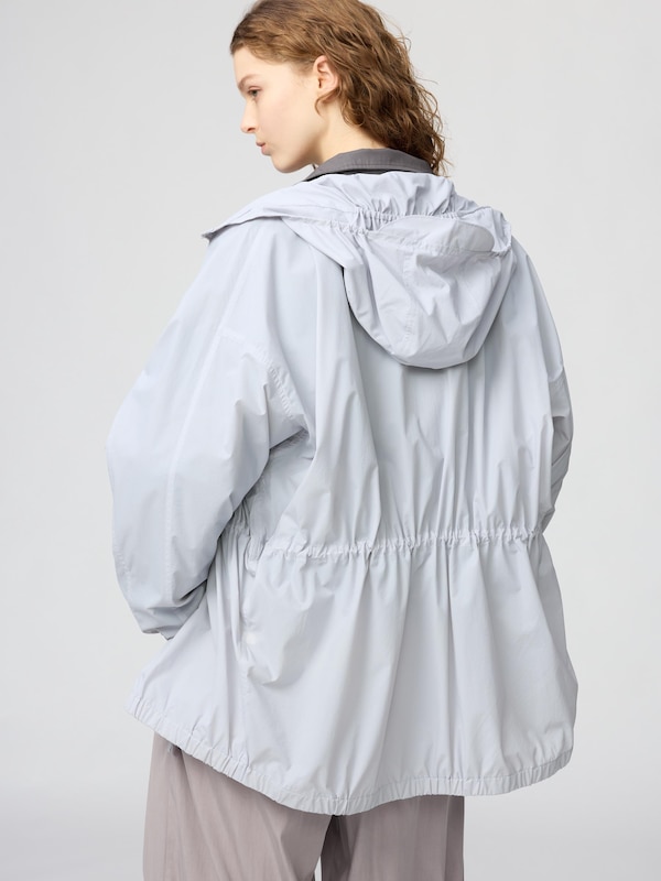 Sheer Oversized Parka