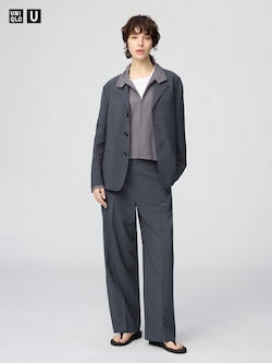 High Rise Straight Pants