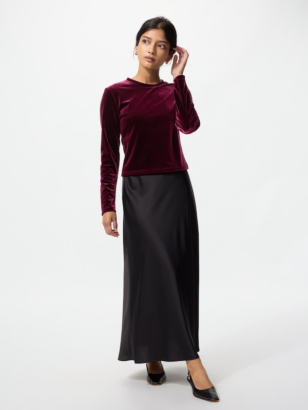 Soft Velour T-Shirt Long Sleeve