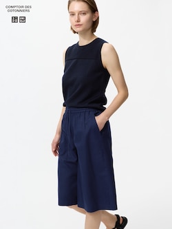 Linen Blend Culotte