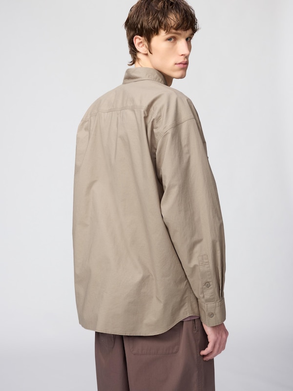 Work Oversized Shirt Long Sleeve