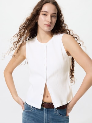 Front Open Shell Top T-Shirt